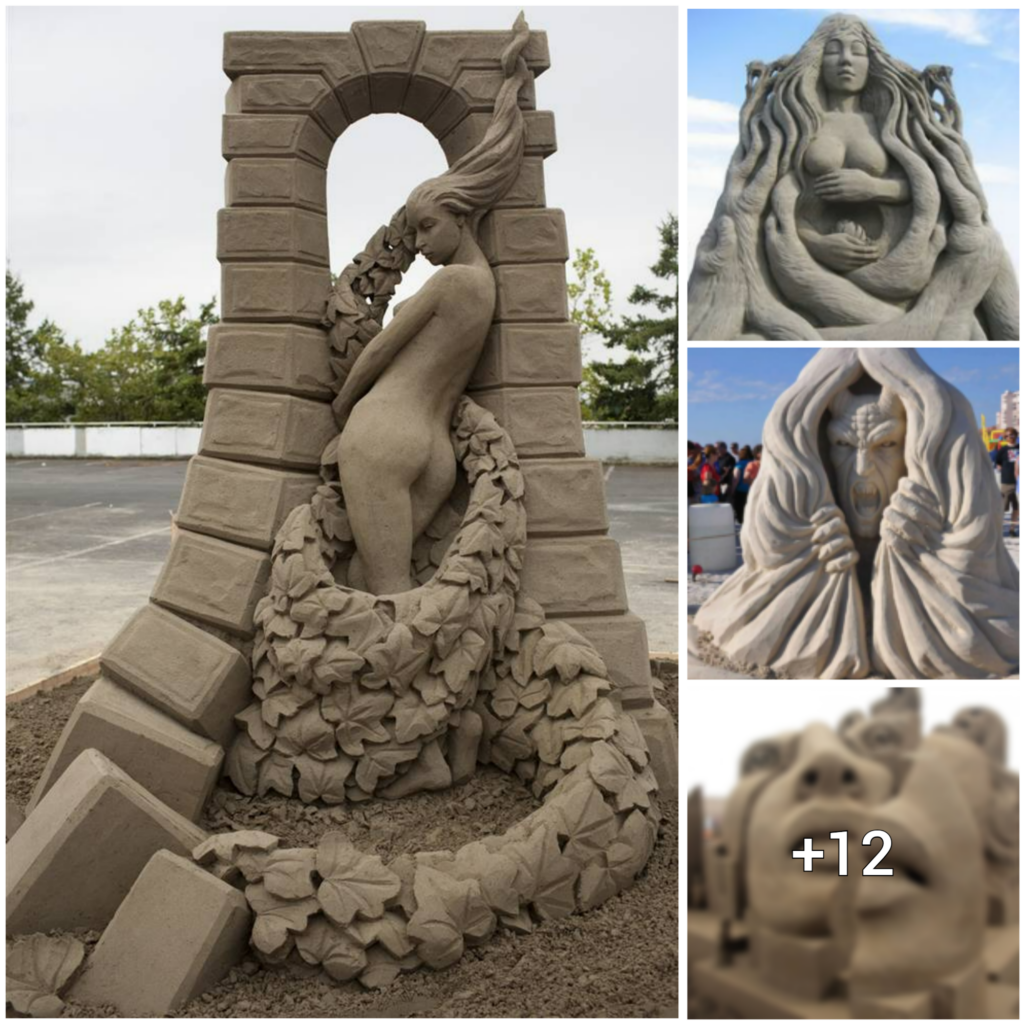 Unveiling the Charm of Sand Sculpting: Exploring the Enchanting World of Beach Art.